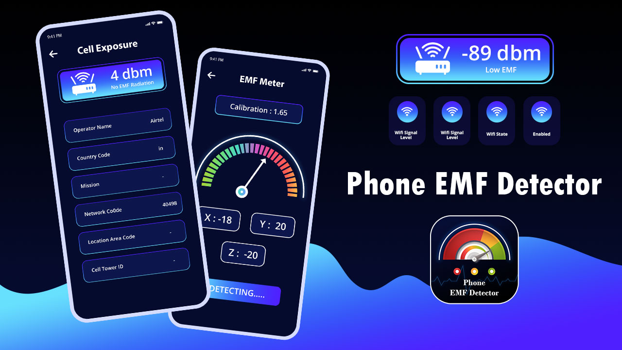 Phone EMF Detector Ultimate ElectroSmart EMF Meter Radiation